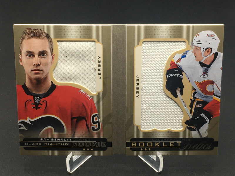 2015 UPPER DECK BLACK DIAMOND - ROOKIE BOOKLET RELICS - S. BENNETT - #RBR-SB - #'D/299 - DUAL RELIC - RC