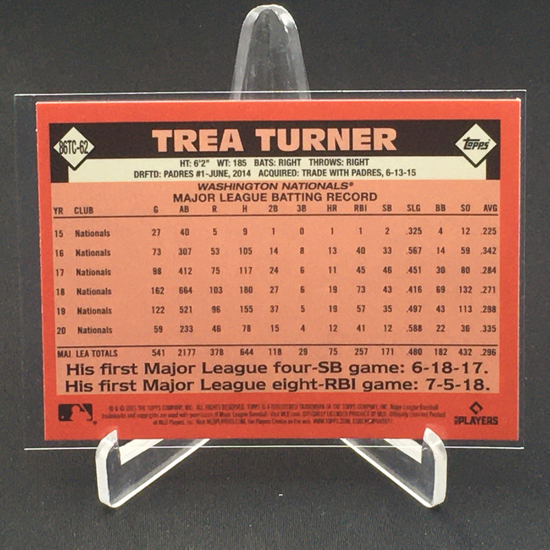 2021 TOPPS CHROME - 35TH ANNIVERSARY - T. TURNER -