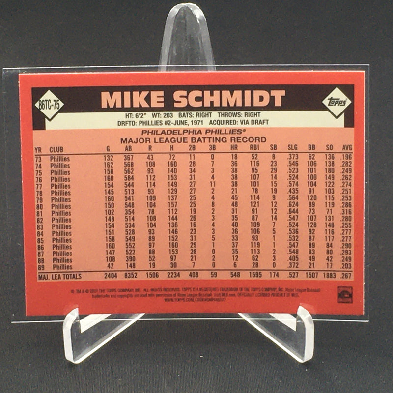 2021 TOPPS CHROME - 35TH ANNIVERSARY - M. SCHMIDT -