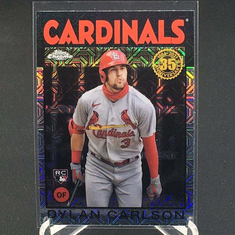 2021 TOPPS CHROME - 35TH ANNIVERSARY - D. CARLSON -