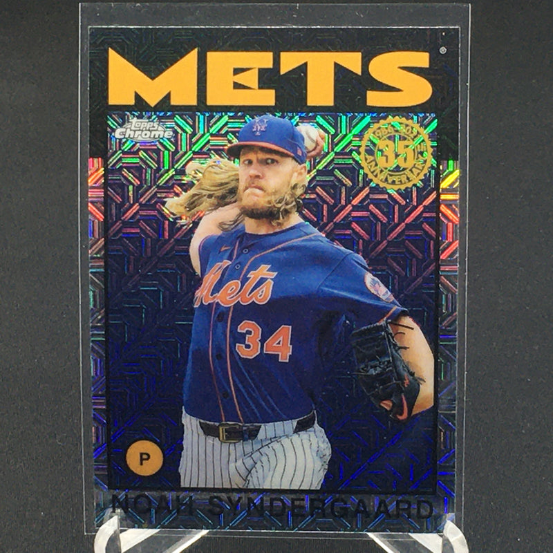 2021 TOPPS CHROME - 35TH ANNIVERSARY - N. SYNDERGAARD -