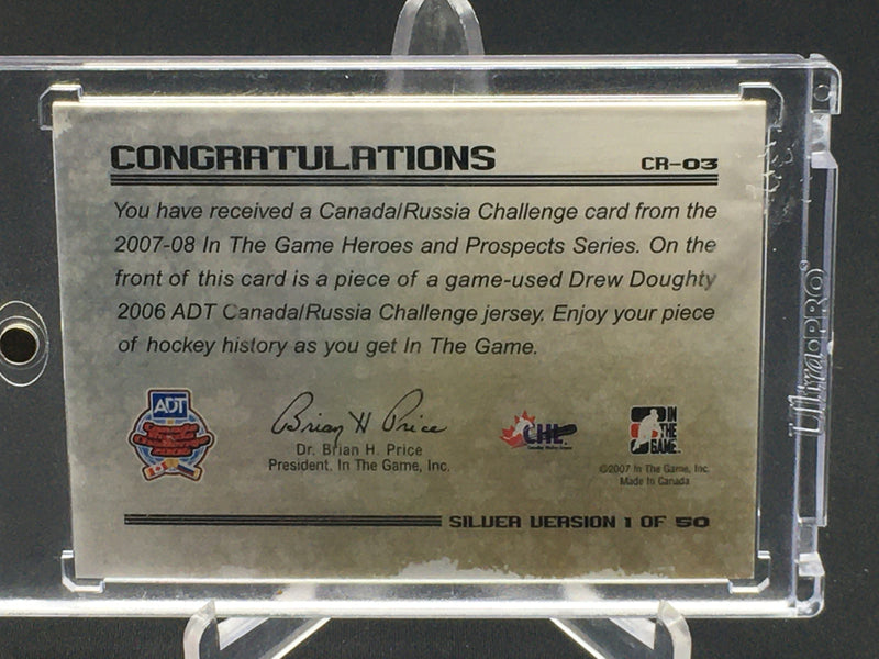2007 IN THE GAME HEROES AND PROSPECTS - CANADA/RUSSIA CHALLENGE - D. DOUGHTY -