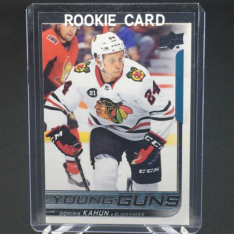 2018 UPPER DECK SERIES ONE - YOUNG GUNS - D. KAHUN -