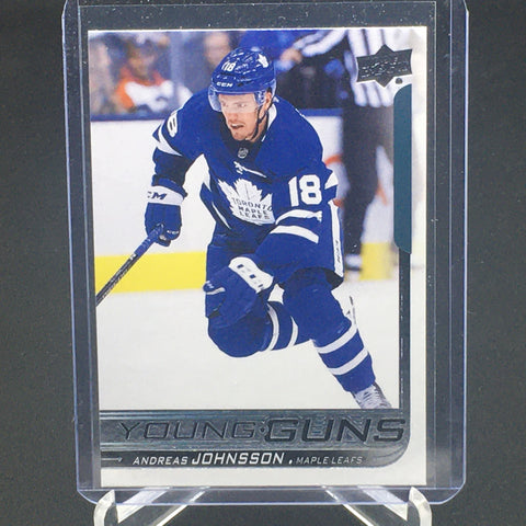 2018 UPPER DECK SERIES TWO - YOUNG GUNS - A. JOHNSSON - #492 - RC