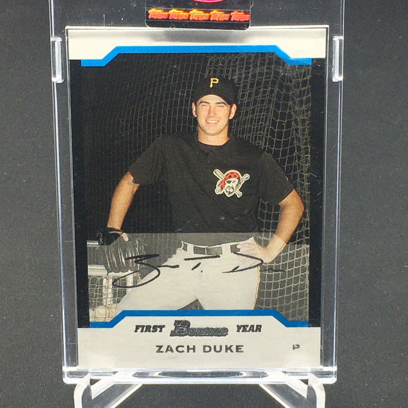 2004 TOPPS UNCIRCULATED - FIRST BOWMAN YEAR - Z. DUKE - #272 - #'D/245