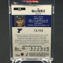 2004 TOPPS UNCIRCULATED - A. MacINNIS - #63 - #'D/59