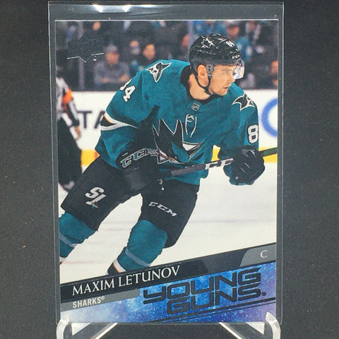 2020 UPPER DECK SERIES TWO - YOUNG GUNS - M. LETUNOV - #487 - RC