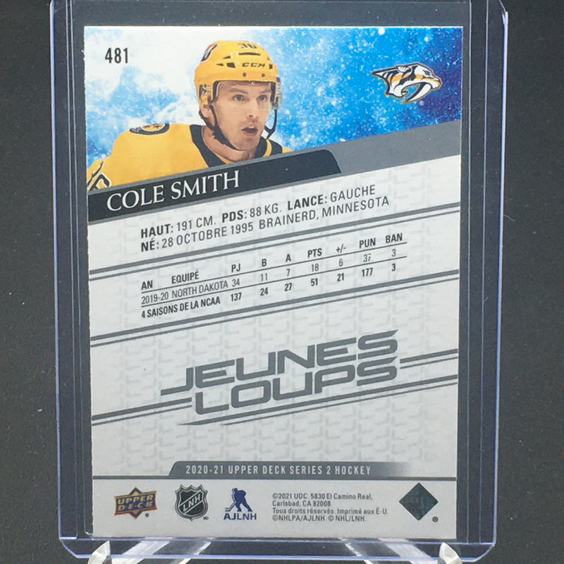 2020 UPPER DECK SERIES TWO - FRENCH YOUNG GUNS - C. SMITH -