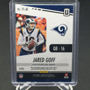2019 PANINI UNPARALLELED - ASTRAL - TOUCHDOWN THREADS - J. GOFF - #TT-JG - #'D/150 - RELIC