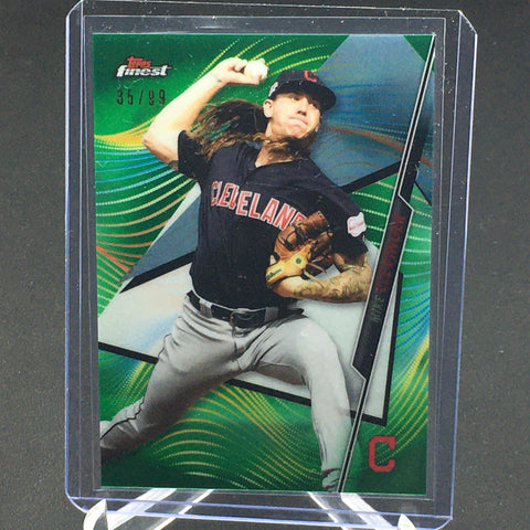 2020 TOPPS FINEST - GREEN - M. CLEVINGER - #98 - #'D/99