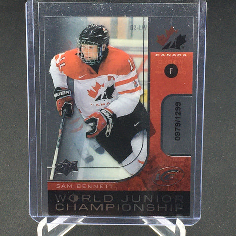 2015 UPPER DECK ICE - WORLD JUNIOR CHAMPIONSHIP - S. BENNETT - #WJ-SB - #'D/1299