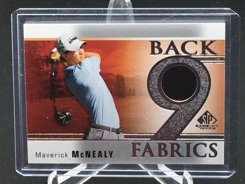 2021 UPPER DECK SP GAME USED - M. MCNEALY -