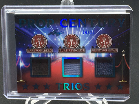 2019 LEAF PROP CENTURY TRIOS - M. WAHLBERG/ B. REYNOLDS/ P. HOFFMAN - #PC3-03 - TRIO JERSEY