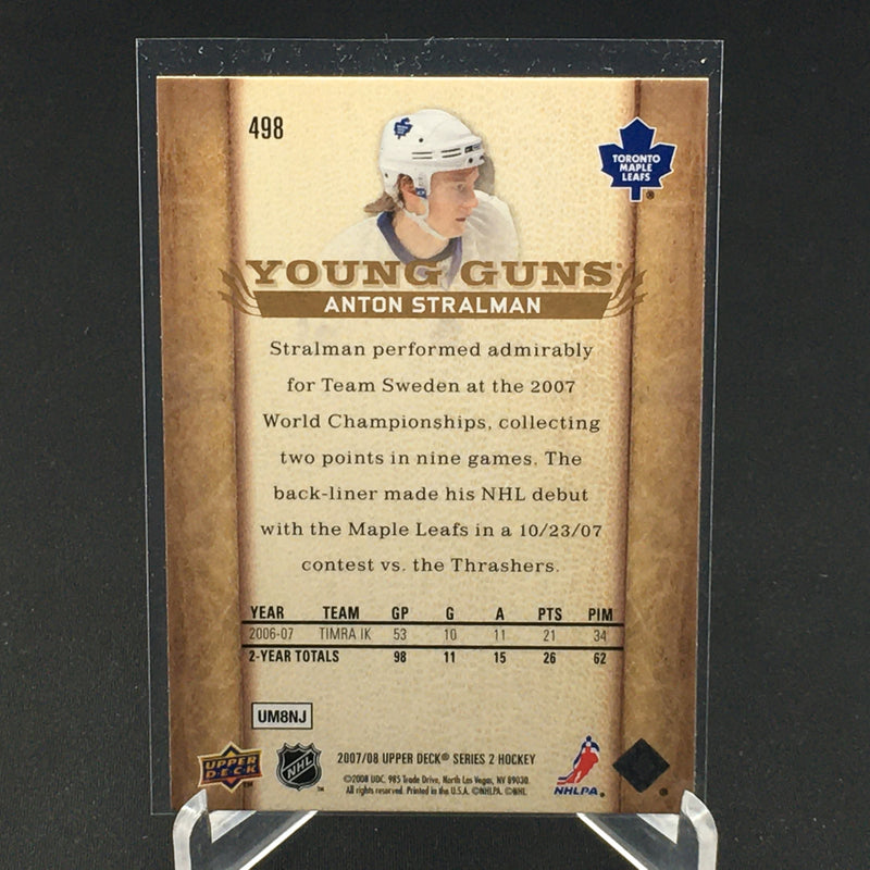 2007 UPPER DECK SERIES TWO - YOUNG GUNS - A. STRALMAN -
