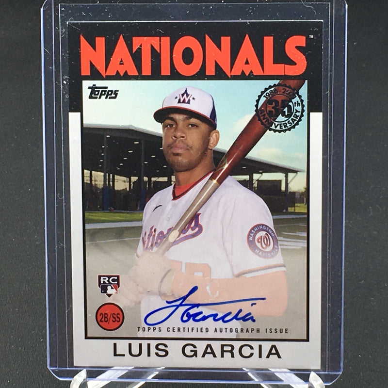 2021 TOPPS - 35TH ANNIVERSARY - L. GARCIA -