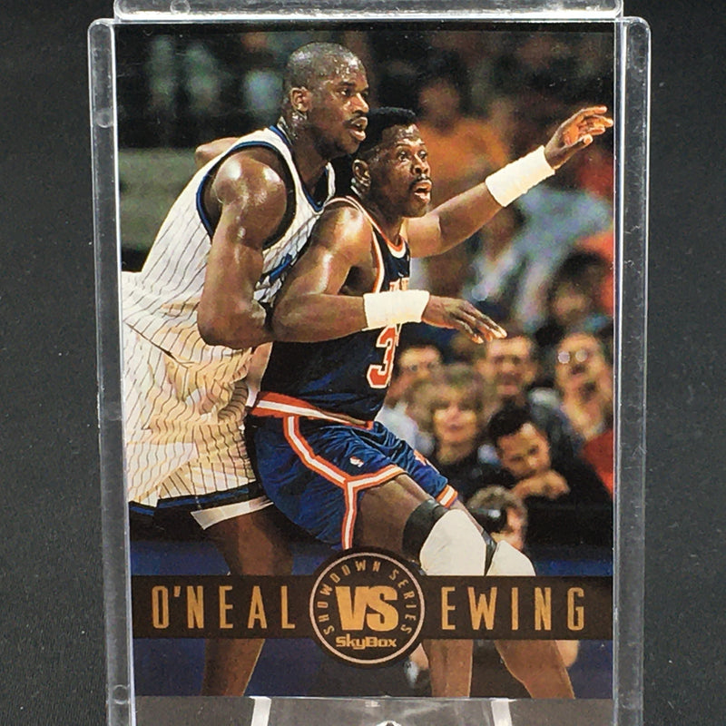 1993 SKYBOX - SHOWDOWN SERIES - S. ONEAL/ P. EWING -