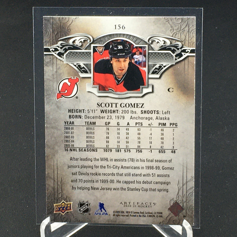 2020 UPPER DECK ARTIFACTS - RED - S. GOMEZ - #156 - #'D/399
