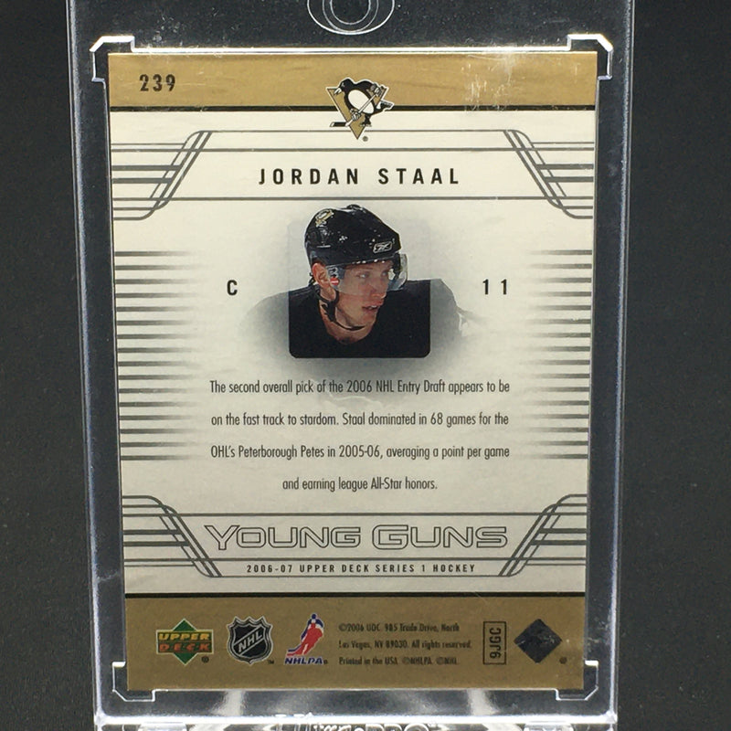 2006 UPPER DECK SERIES ONE - YOUNG GUNS - J. STAAL -