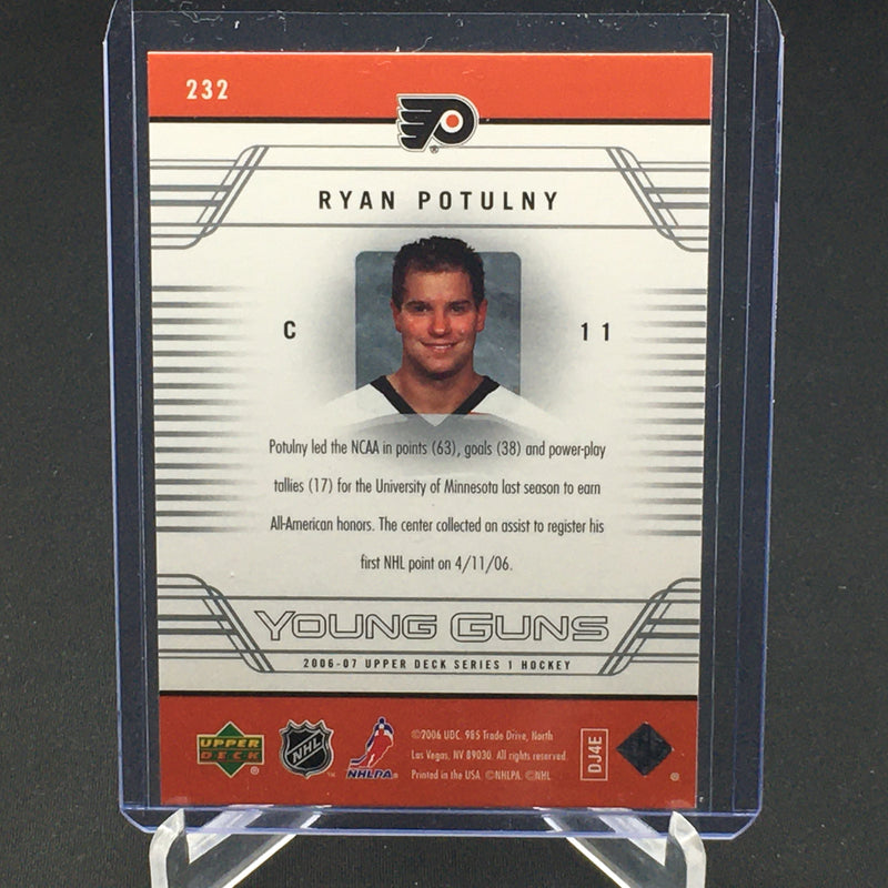 2006 UPPER DECK SERIES ONE - YOUNG GUNS - R. POTULNY -