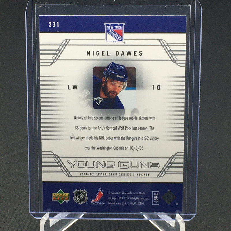 2006 UPPER DECK SERIES ONE - YOUNG GUNS - N. DAWES -