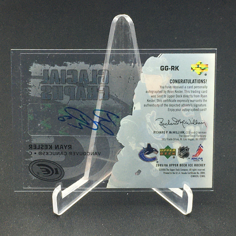 2005 UPPER DECK ICE - GLACIAL GRAPHS - R. KESLER -