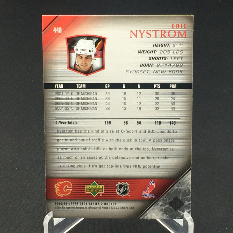 2005 UPPER DECK SERIES TWO - YOUNG GUNS - E. NYSTROM -
