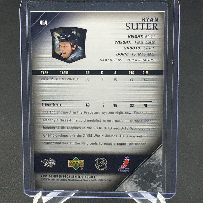 2005 UPPER DECK SERIES TWO - YOUNG GUNS - R. SUTER -
