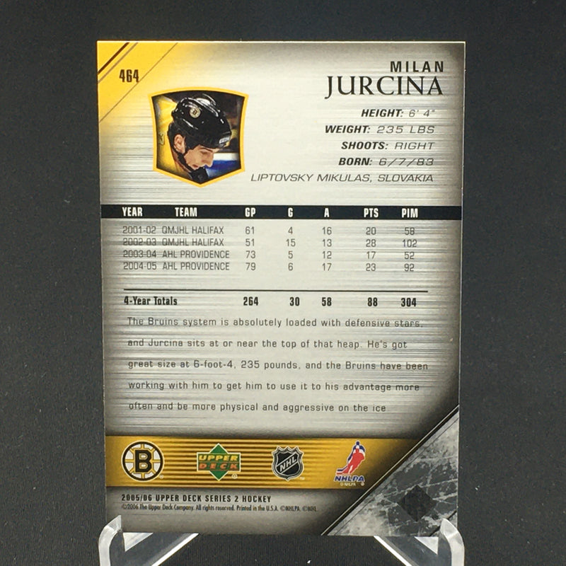 2005 UPPER DECK SERIES TWO - YOUNG GUNS - M. JURCINA -