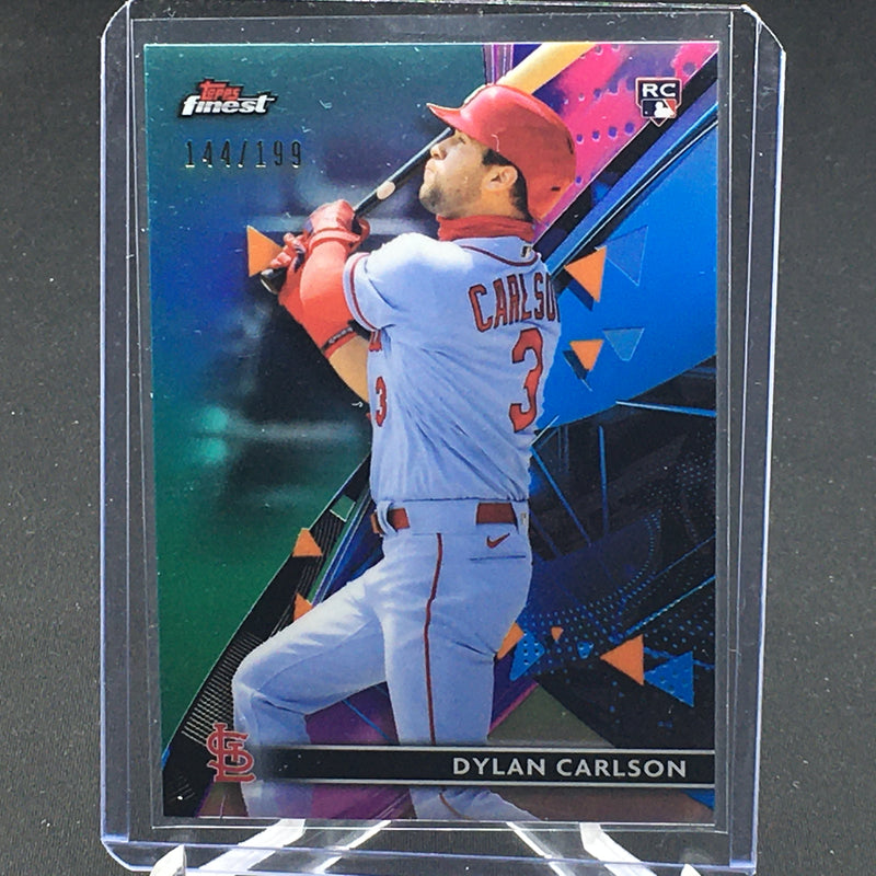 2021 TOPPS FINEST - AQUA REFRACTOR -