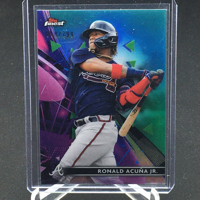 2021 TOPPS FINEST - AQUA REFRACTOR -