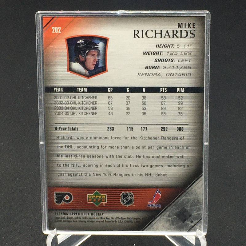 2005 UPPER DECK SERIES ONE - YOUNG GUNS - M. RICHARDS -