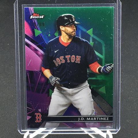 2021 TOPPS FINEST - GREEN - J. MARTINEZ - #48 - #'D/99 - RC