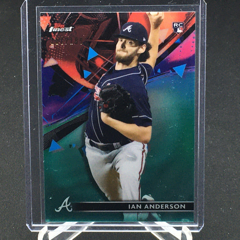 2021 TOPPS FINEST - AQUA REFRACTOR -