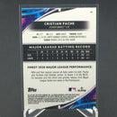 2021 TOPPS FINEST - GREEN SHIMMER - W. CONTRERAS - #63 - #'D/125 - RC