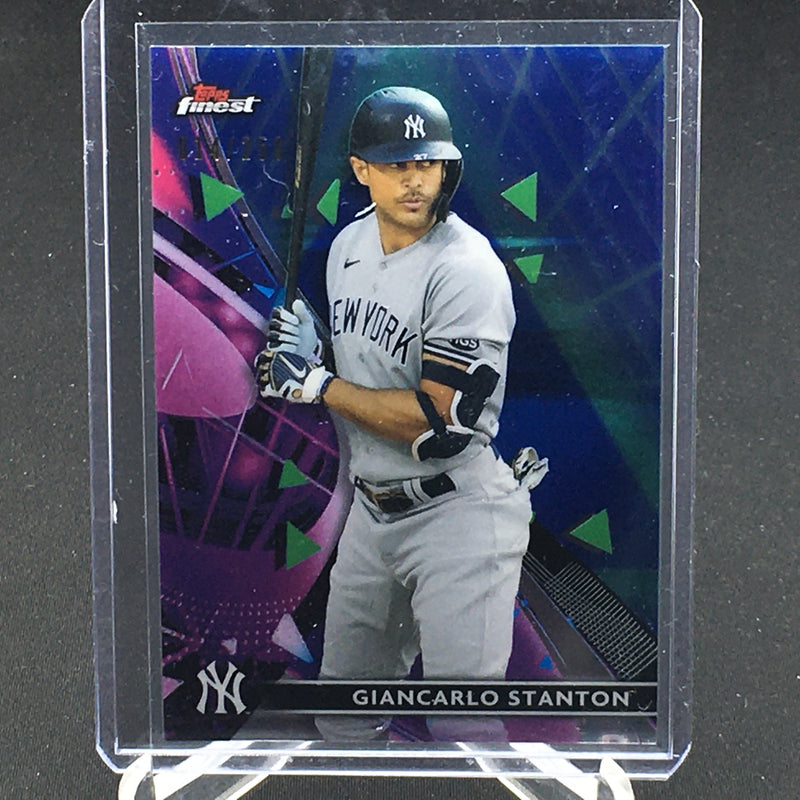 2021 TOPPS FINEST - PURPLE REFRACTOR - SINGLES -