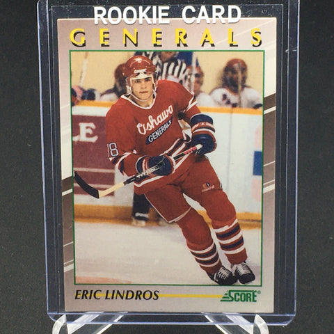 1991 SCORE - E. LINDROS - #30 - RC