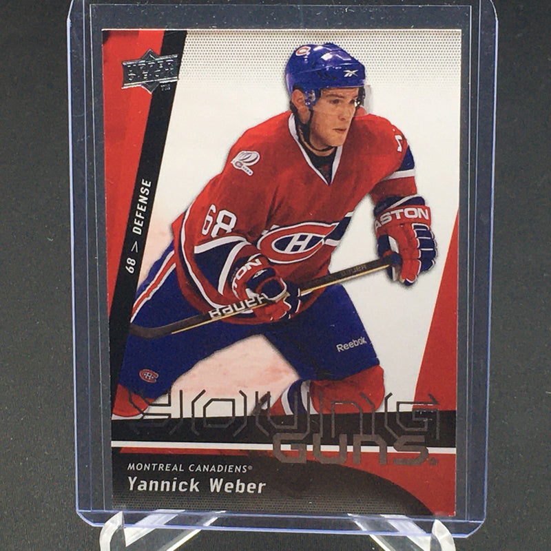 2009 UPPER DECK SERIES ONE - YOUNG GUNS - Y. WEBER -