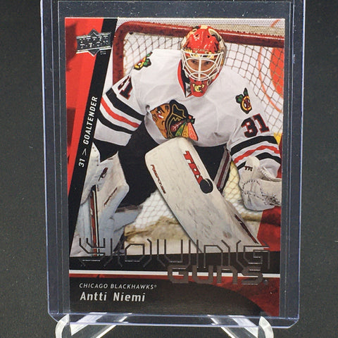 2009 UPPER DECK SERIES ONE - YOUNG GUNS - A. NIEMI - #225 - RC
