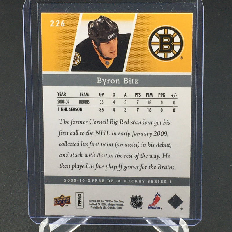 2009 UPPER DECK SERIES ONE - YOUNG GUNS - B. BITZ -