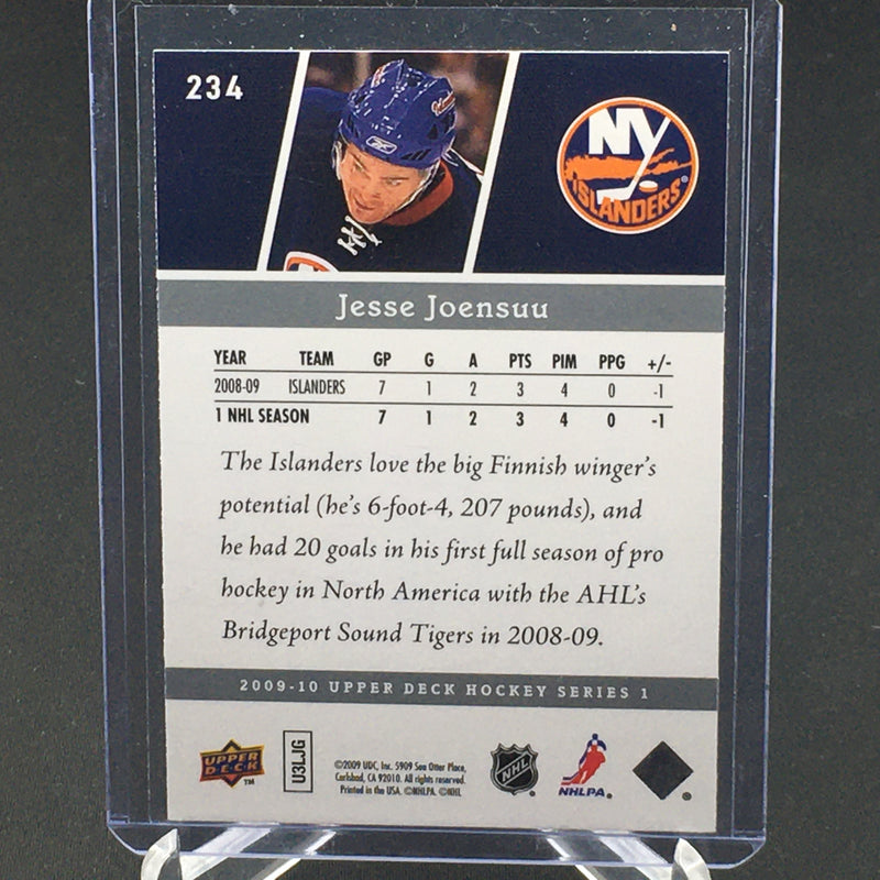 2009 UPPER DECK SERIES ONE - YOUNG GUNS - J. JOENSUU -