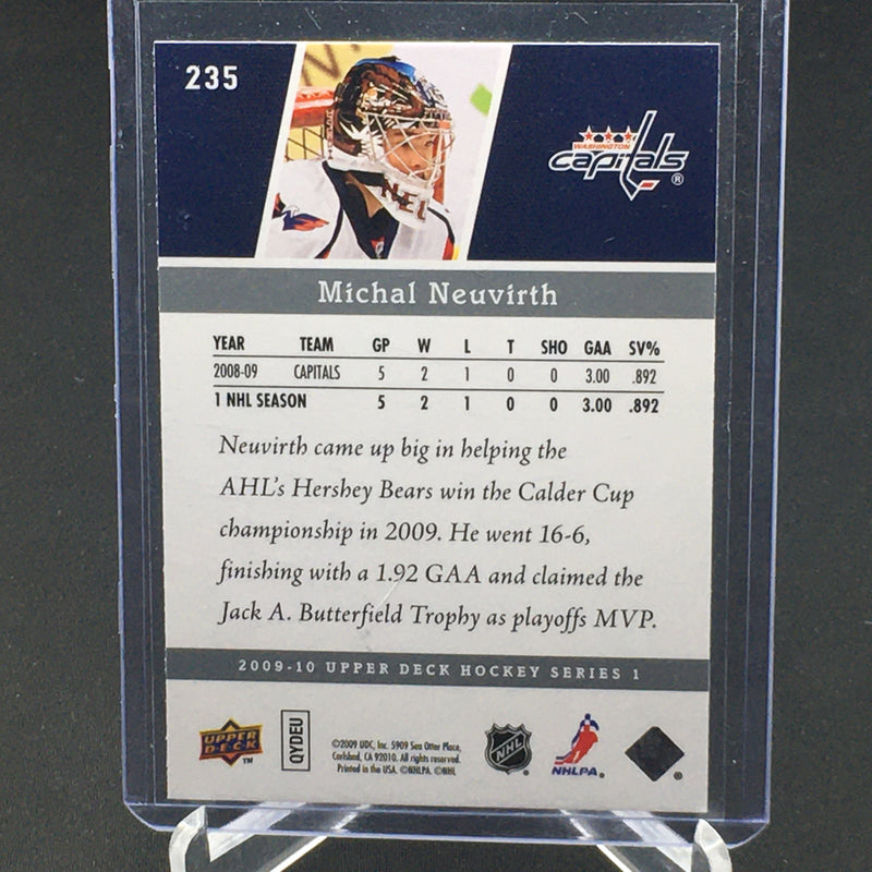 2009 UPPER DECK SERIES ONE - YOUNG GUNS - M. NEUVIRTH -