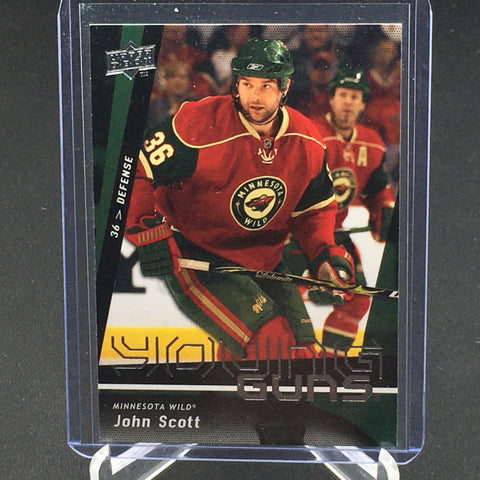 2009 UPPER DECK SERIES ONE - YOUNG GUNS - J. SCOTT - #236 - RC