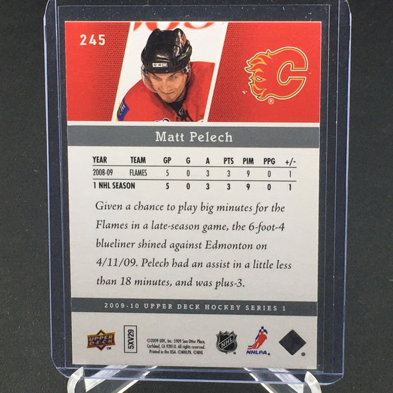 2009 UPPER DECK SERIES ONE - YOUNG GUNS - M. PELECH -