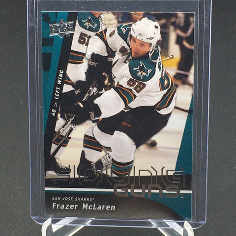 2009 UPPER DECK SERIES ONE - YOUNG GUNS - F. McLAREN - #249 - RC