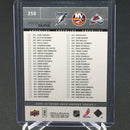 2009 UPPER DECK SERIES ONE - YOUNG GUNS - CHECKLIST - V. HEDMAN/ J. TAVARES/ M. DUCHENE -
