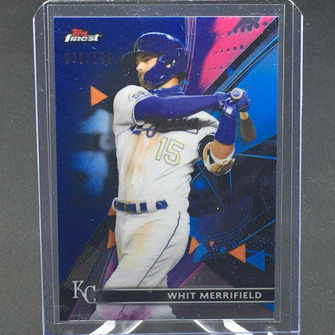 2021 TOPPS FINEST - BLUE REFRACTOR - W. MERRIFIELD - #3 - #'D/150