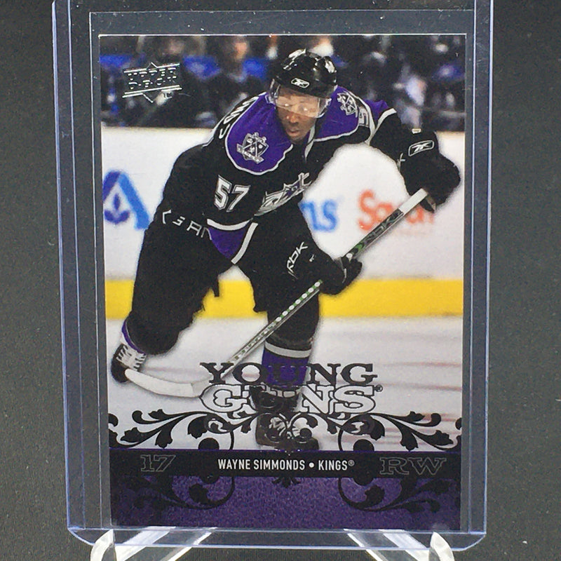 2008 UPPER DECK SERIES ONE - YOUNG GUNS - W. SIMMONDS -
