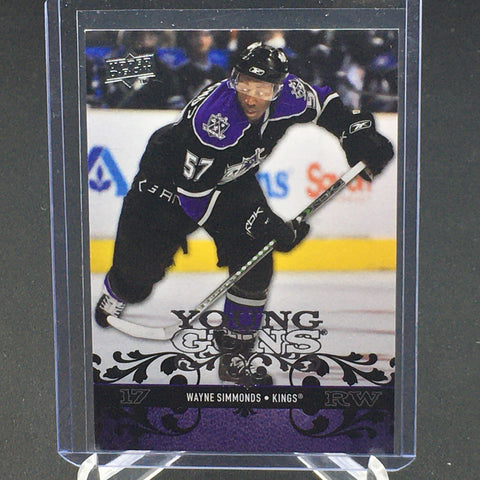2008 UPPER DECK SERIES ONE - YOUNG GUNS - W. SIMMONDS - #221 - RC