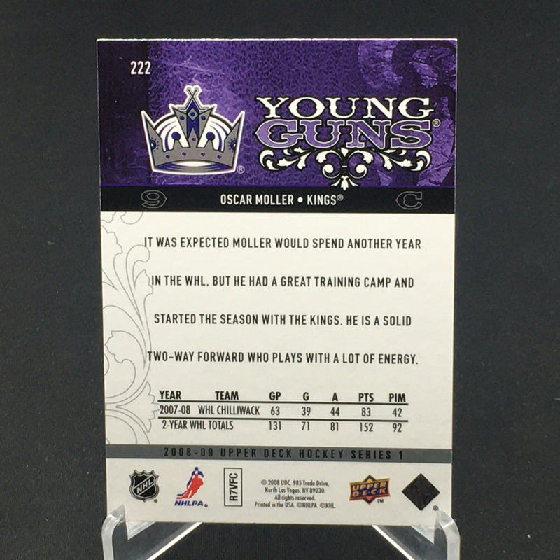 2008 UPPER DECK SERIES ONE - YOUNG GUNS - O. MOLLER -