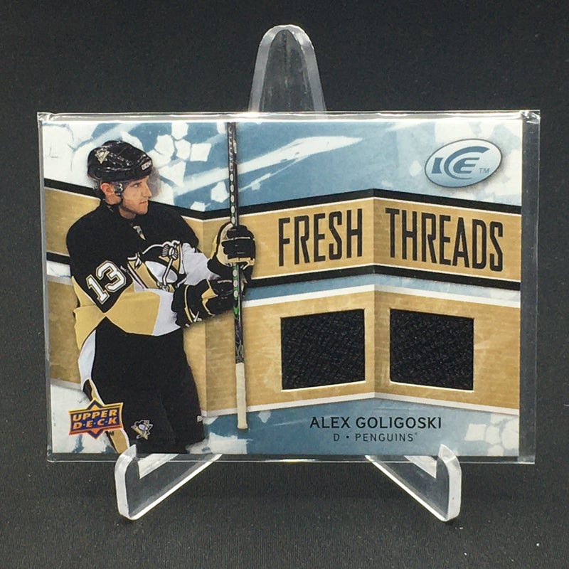 2009 UPPER DECK ICE - FRESH THREADS - A. GOLIGOSKI -